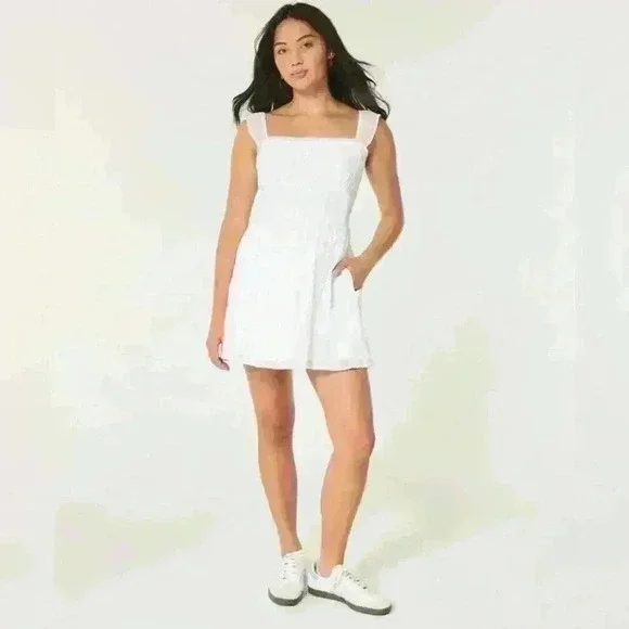 NWT Hollister Saidie  Chiffon Flutter sleeve mini dress XXL - Picture 3 of 8